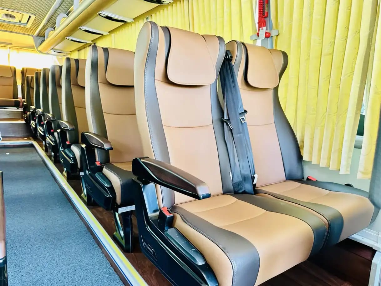 King Long Luxury Coach interior