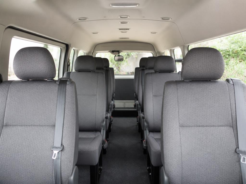 Toyota HiAce interior