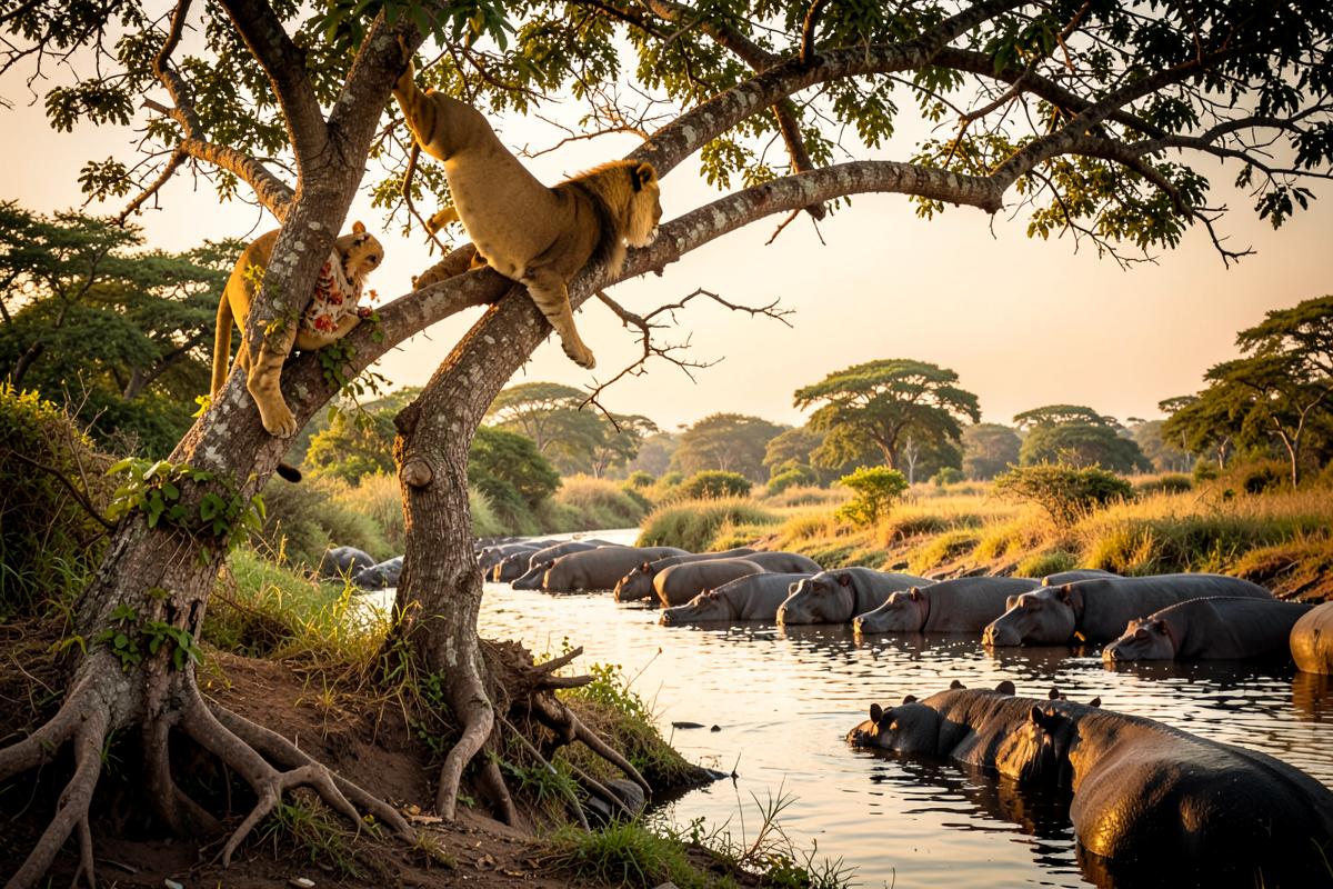 Queen Elizabeth National Park in Western Uganda